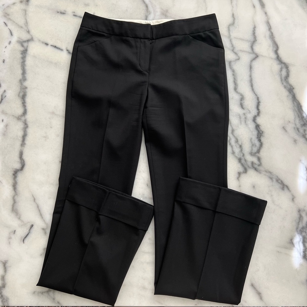 TAHARI Wool Trouser Pant